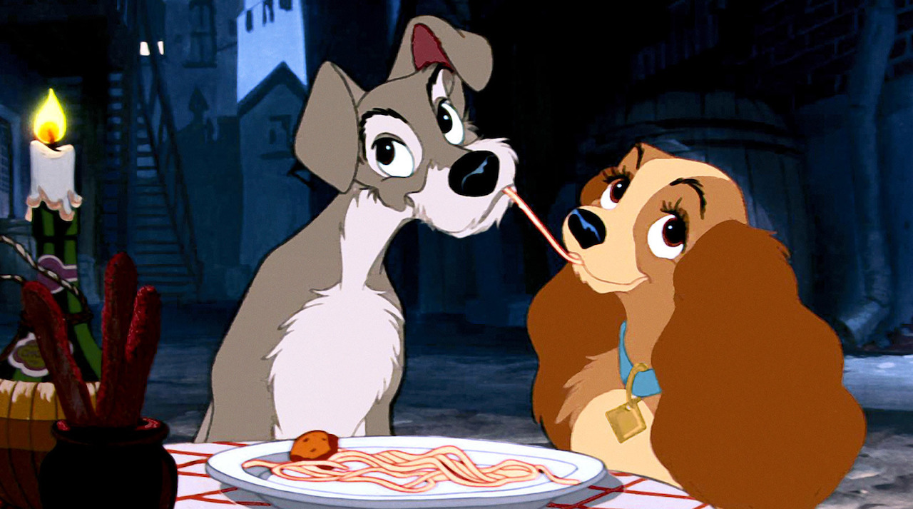 Thompson and Theroux Are “Lady and the Tramp”
