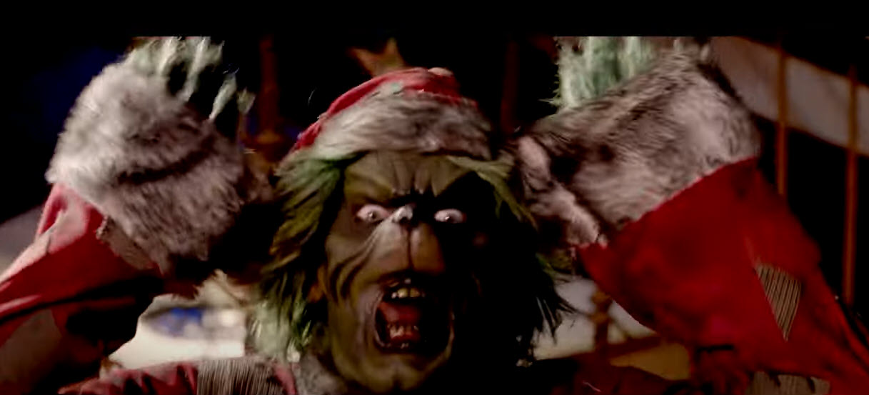 Thornton is “The Mean One” in the Official Trailer to “Grinch”-Inspired Horror Film