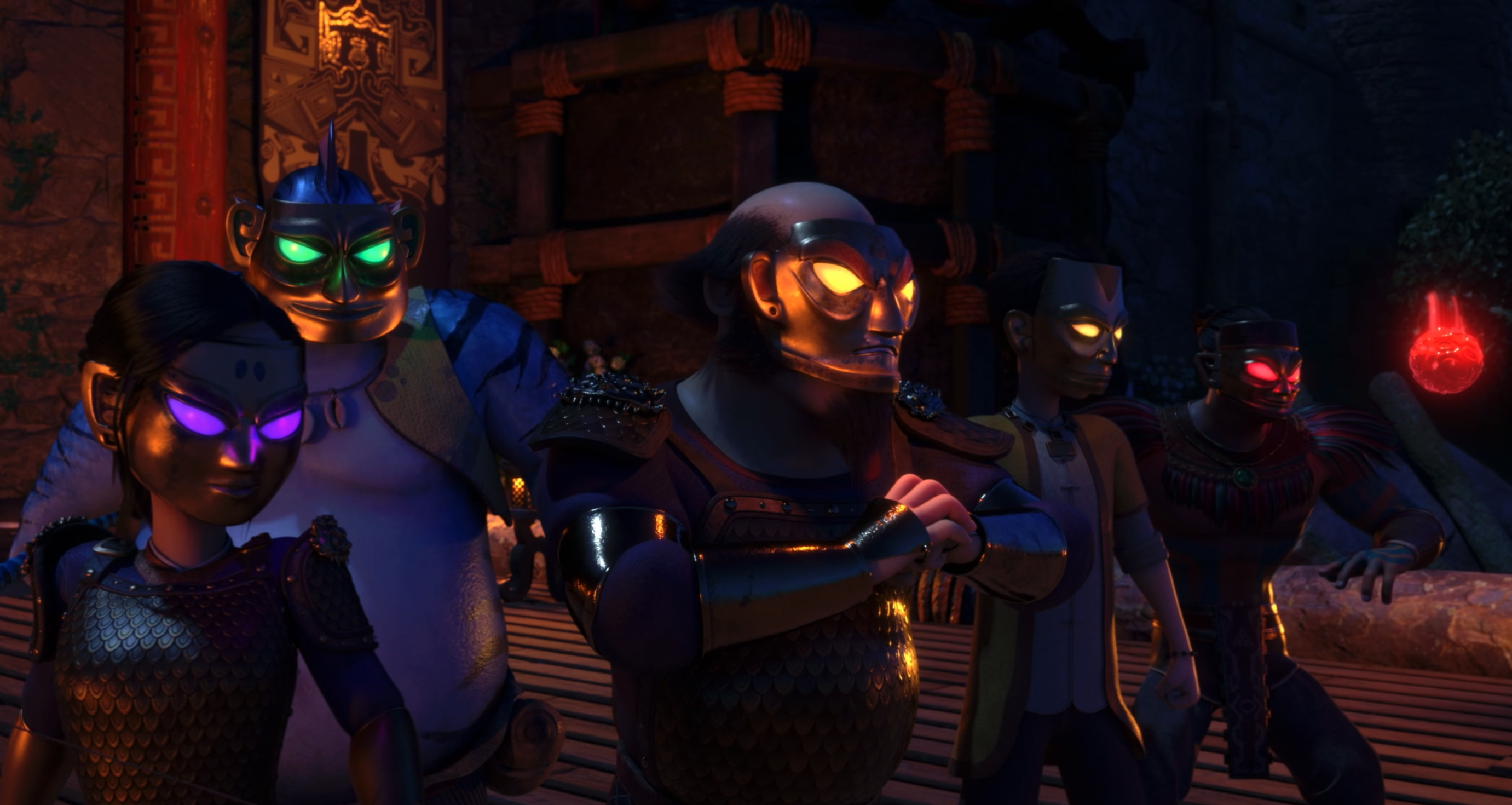 Heroes of the Golden Mask (Canada/China, 2023)