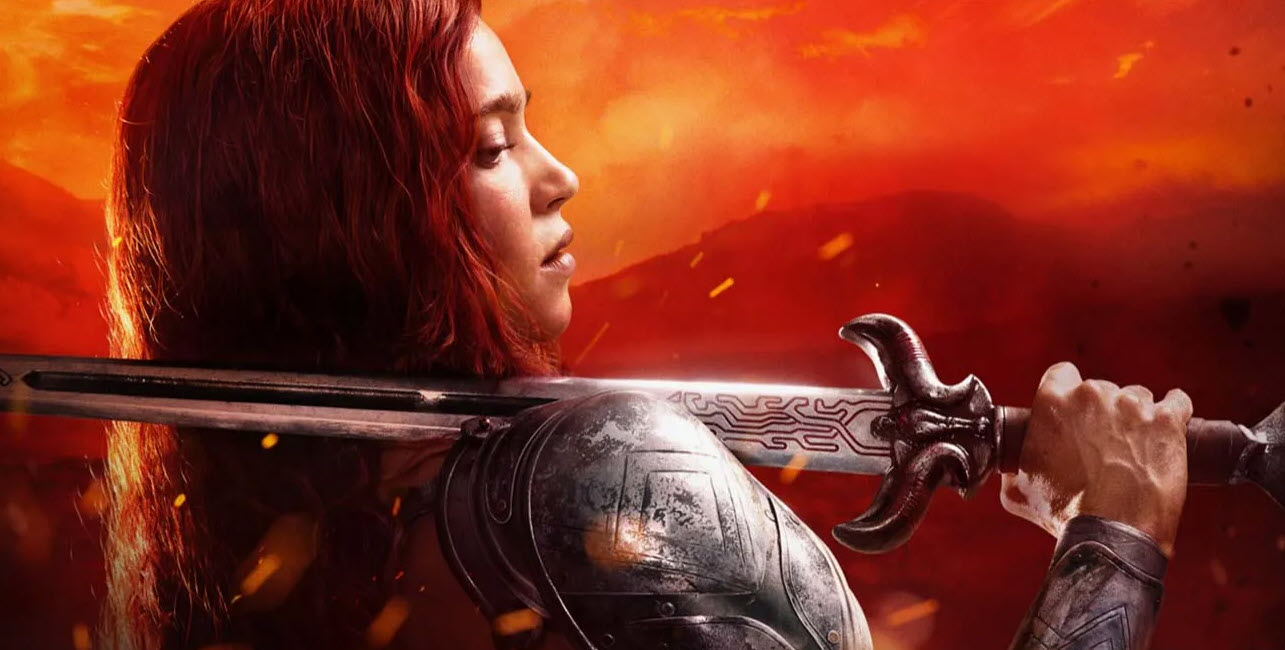 Lutz Unleashes as “Red Sonja” in the Official Trailer